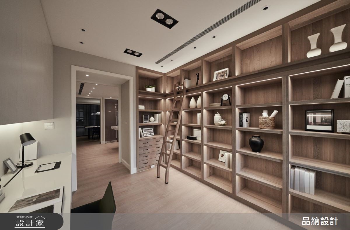 90坪新成屋(5年以下)＿美式風書房案例圖片＿卡納文創/品納設計＿品納_35之20