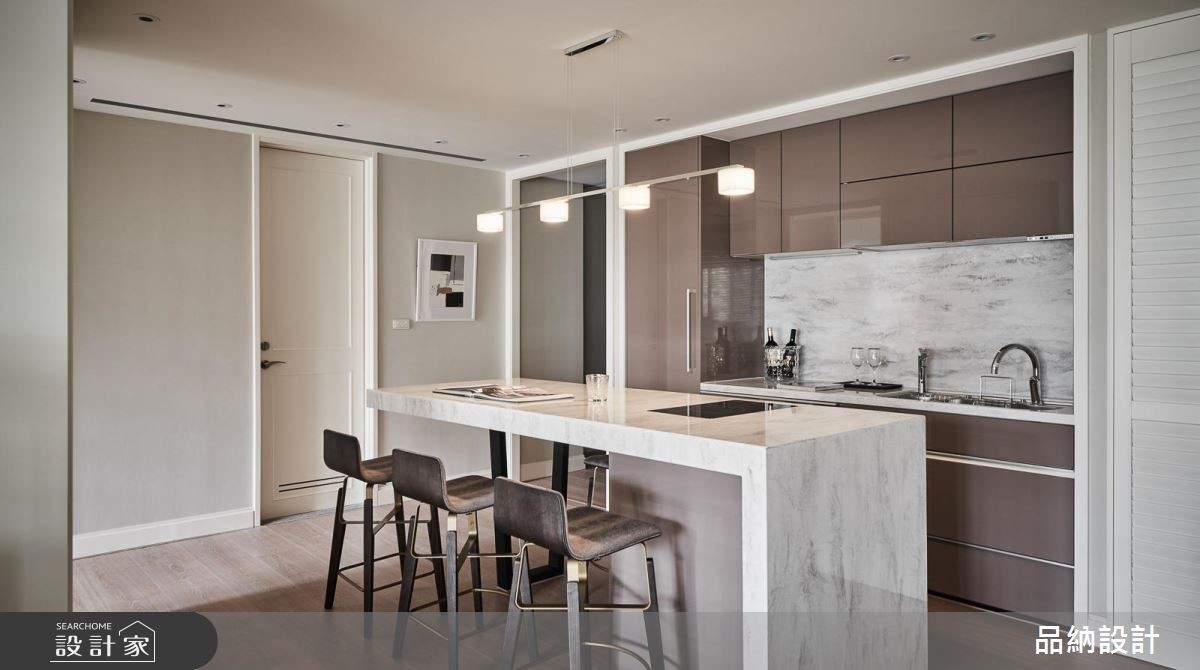 90坪新成屋(5年以下)＿美式風吧檯案例圖片＿卡納文創/品納設計＿品納_35之8