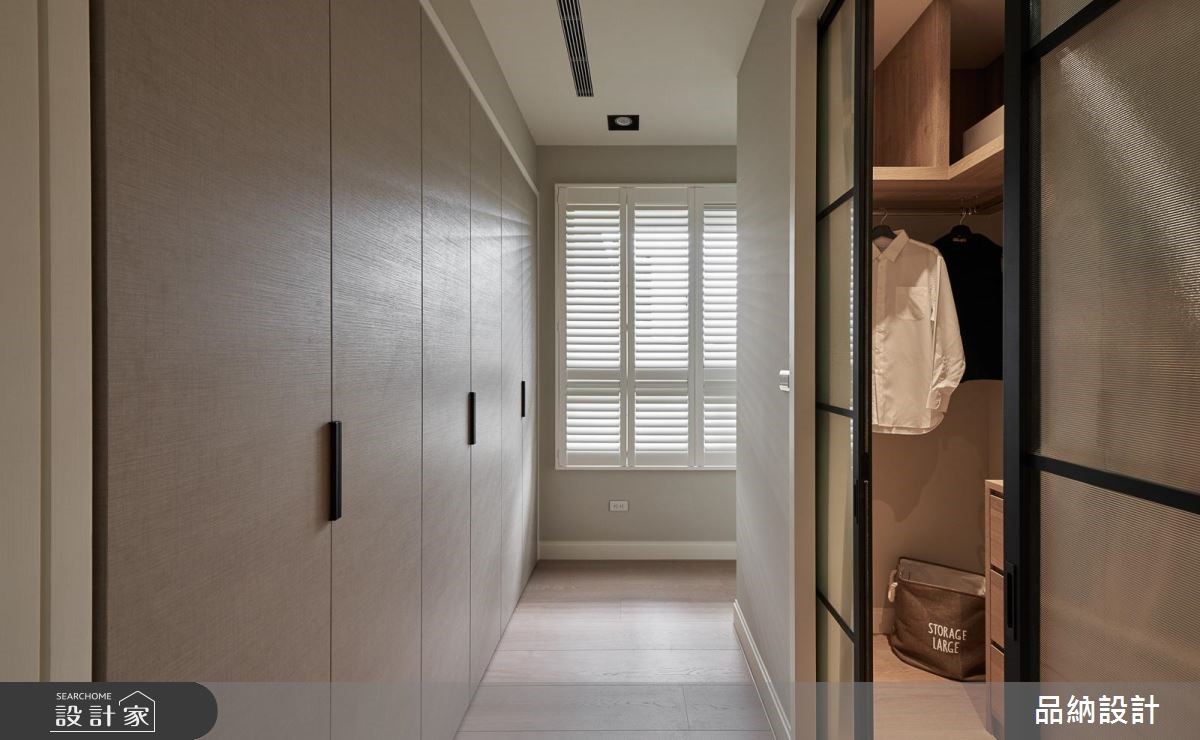 90坪新成屋(5年以下)＿美式風更衣間案例圖片＿卡納文創/品納設計＿品納_35之28