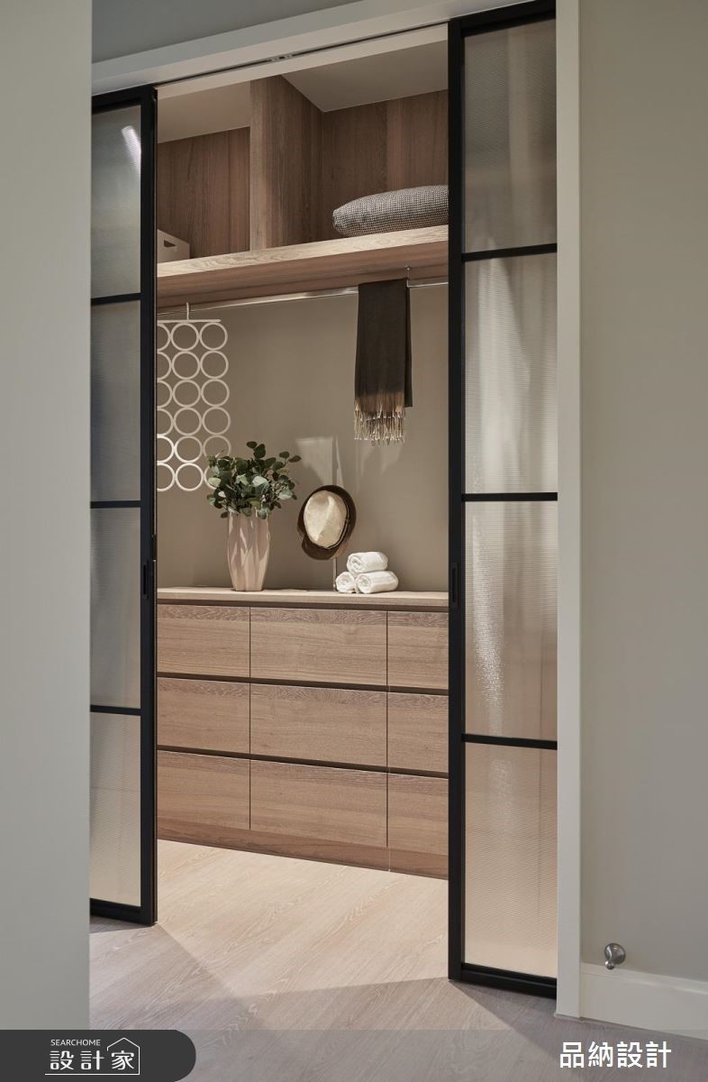 90坪新成屋(5年以下)＿美式風更衣間案例圖片＿卡納文創/品納設計＿品納_35之29