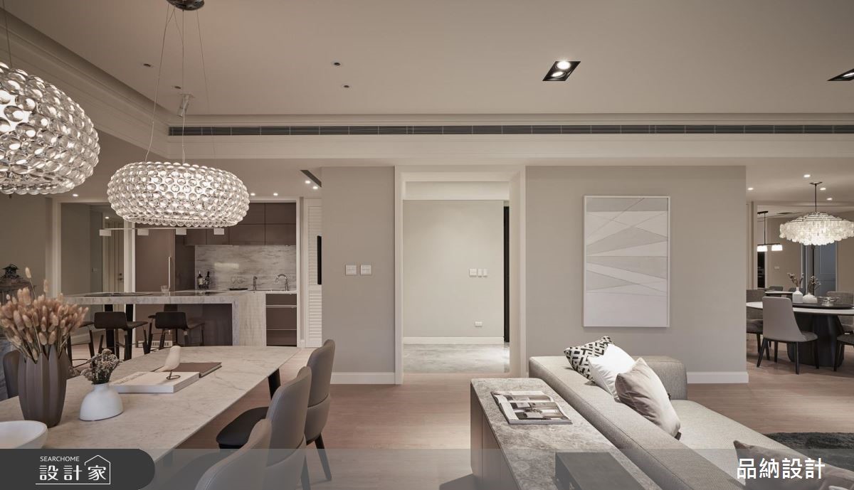 90坪新成屋(5年以下)＿美式風客廳餐廳案例圖片＿卡納文創/品納設計＿品納_35之7