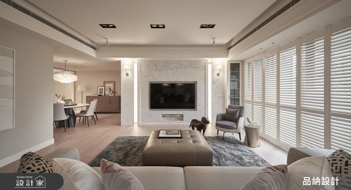 90坪新成屋(5年以下)＿美式風客廳案例圖片＿卡納文創/品納設計＿品納_35之10