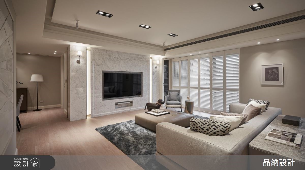 90坪新成屋(5年以下)＿美式風客廳案例圖片＿卡納文創/品納設計＿品納_35之9