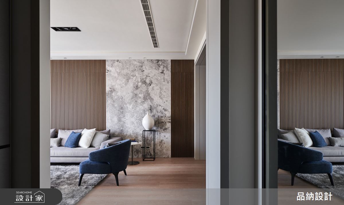 40坪新成屋(5年以下)＿現代風玄關客廳案例圖片＿卡納文創/品納設計＿品納_36之2