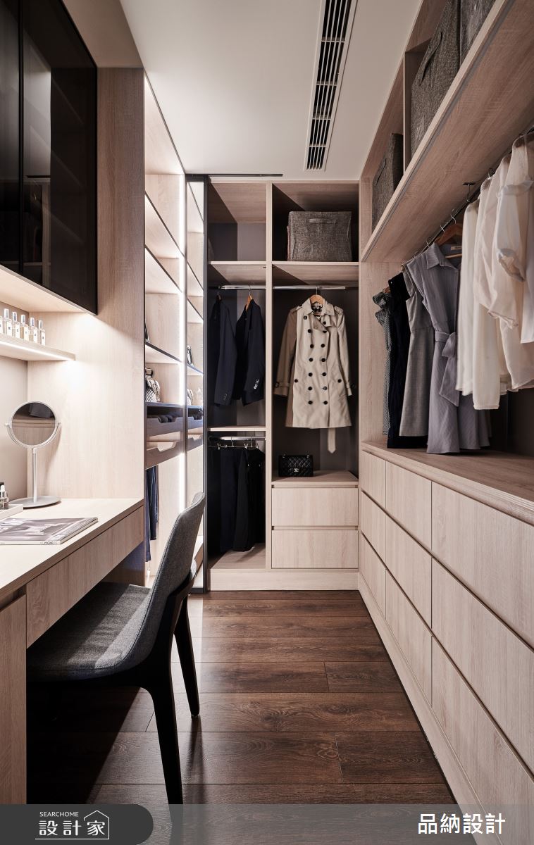 40坪新成屋(5年以下)＿現代風更衣間案例圖片＿卡納文創/品納設計＿品納_36之30