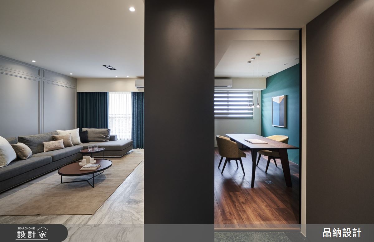 61坪預售屋＿美式風客廳書房案例圖片＿卡納文創/品納設計＿品納_37之14