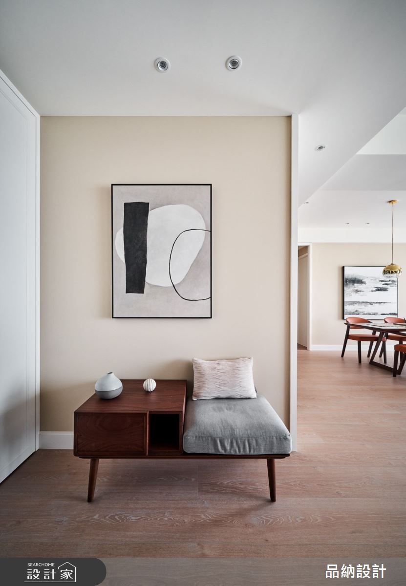 40坪新成屋(5年以下)＿美式風玄關案例圖片＿卡納文創/品納設計＿品納_40之2