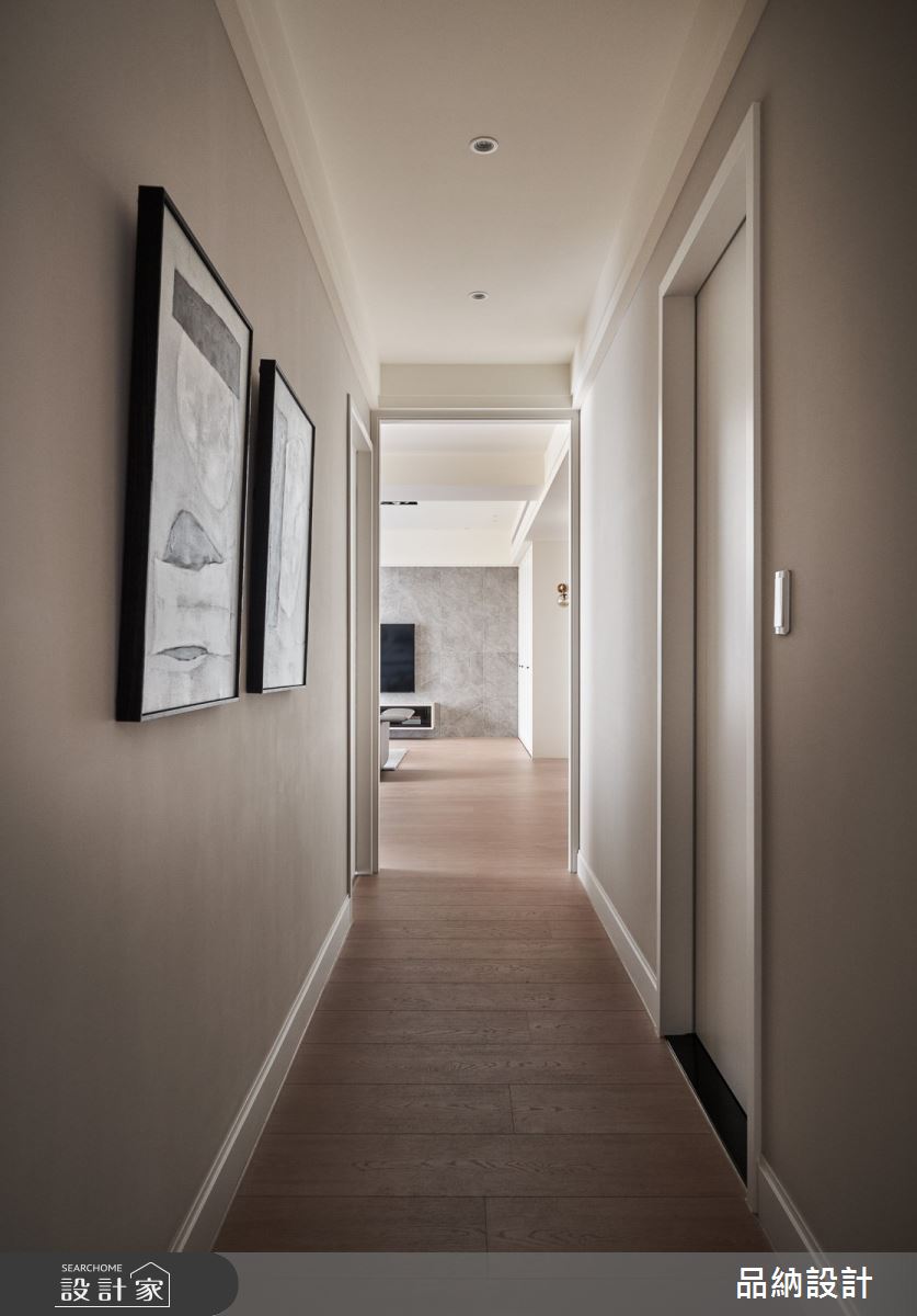 40坪新成屋(5年以下)＿美式風走廊案例圖片＿卡納文創/品納設計＿品納_40之19