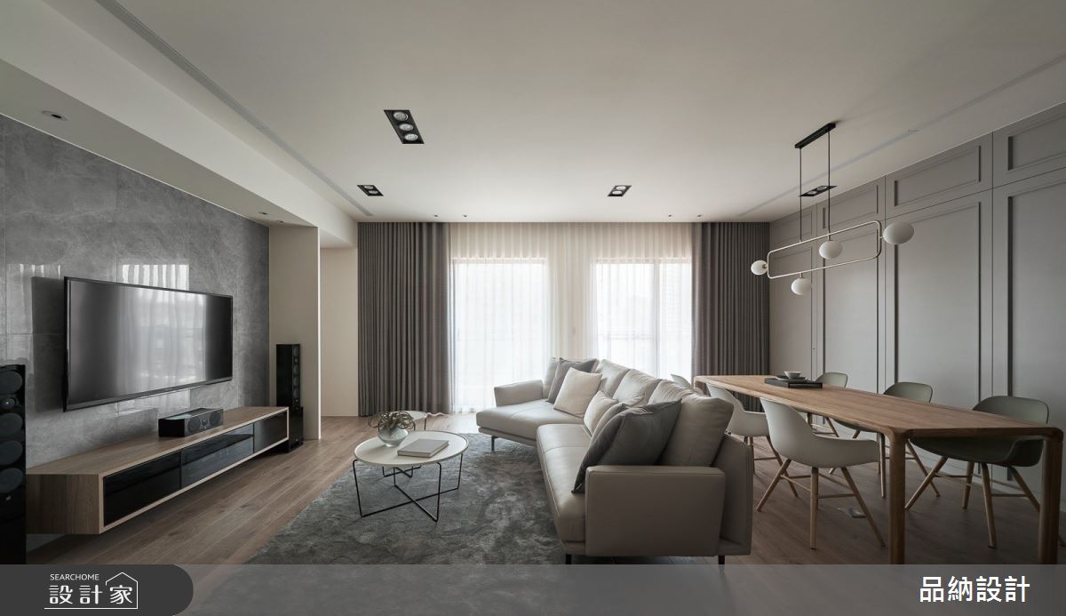 48坪新成屋(5年以下)＿美式風客廳案例圖片＿卡納文創/品納設計＿品納_41之8