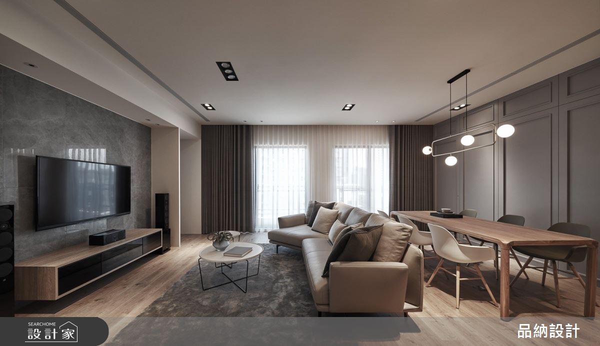 48坪新成屋(5年以下)＿美式風客廳案例圖片＿卡納文創/品納設計＿品納_41之9