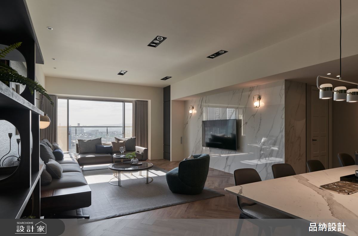 50坪新成屋(5年以下)＿現代風客廳案例圖片＿卡納文創/品納設計＿品納_42之4