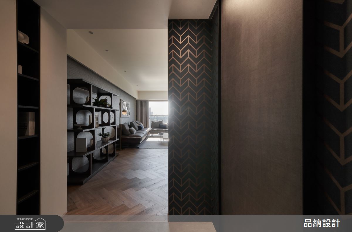 50坪新成屋(5年以下)＿現代風玄關案例圖片＿卡納文創/品納設計＿品納_42之3