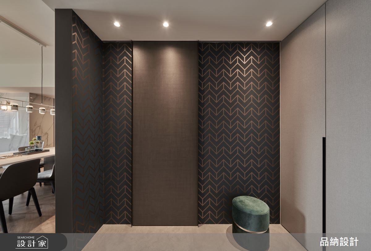 50坪新成屋(5年以下)＿現代風玄關案例圖片＿卡納文創/品納設計＿品納_42之2