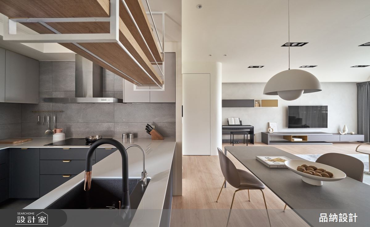 80坪新成屋(5年以下)＿北歐風餐廳廚房案例圖片＿卡納文創/品納設計＿品納_43之13
