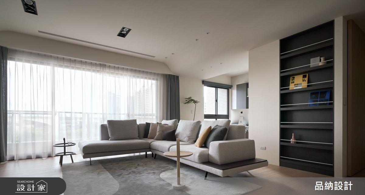 80坪新成屋(5年以下)＿北歐風客廳案例圖片＿卡納文創/品納設計＿品納_43之8