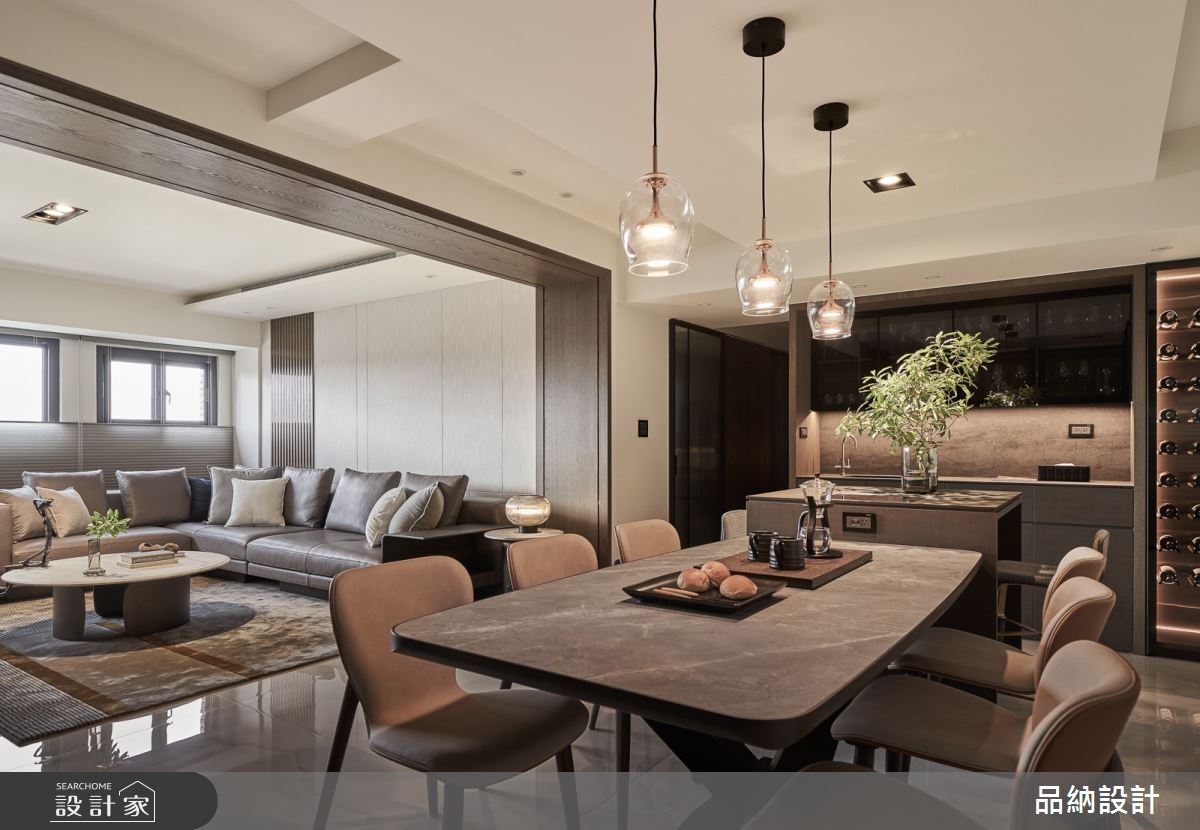 45坪老屋(16~30年)＿現代風客廳餐廳案例圖片＿卡納文創/品納設計＿品納_44之12