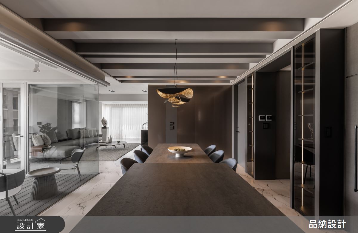 45坪新成屋(5年以下)＿現代風客廳餐廳案例圖片＿卡納文創/品納設計＿品納_45之3
