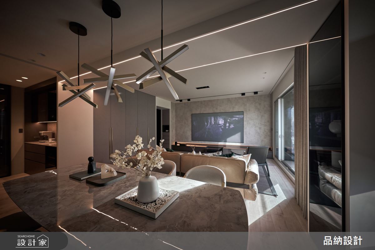 40坪中古屋(5~15年)＿現代風客廳餐廳案例圖片＿卡納文創/品納設計＿品納_46之21