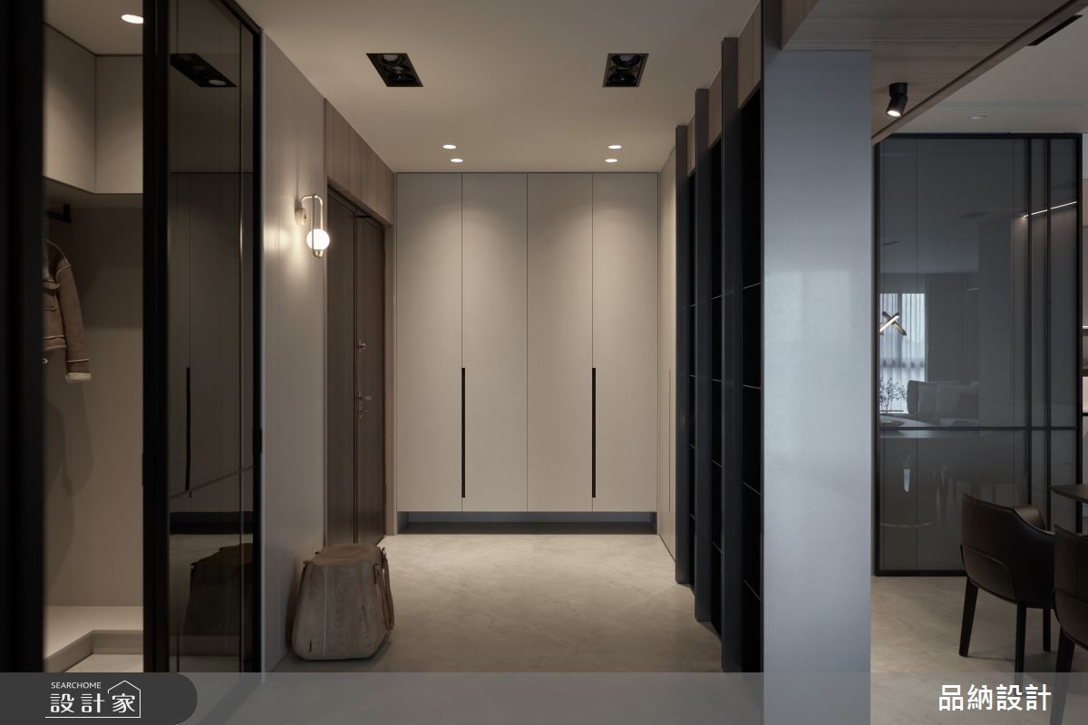 70坪毛胚屋＿現代風玄關案例圖片＿卡納文創/品納設計＿品納_47之8