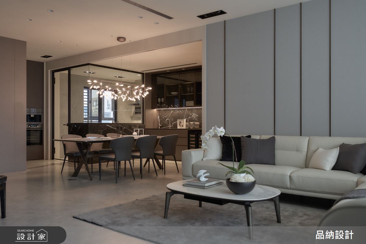 70坪毛胚屋＿現代風客廳餐廳案例圖片＿卡納文創/品納設計＿品納_48之22