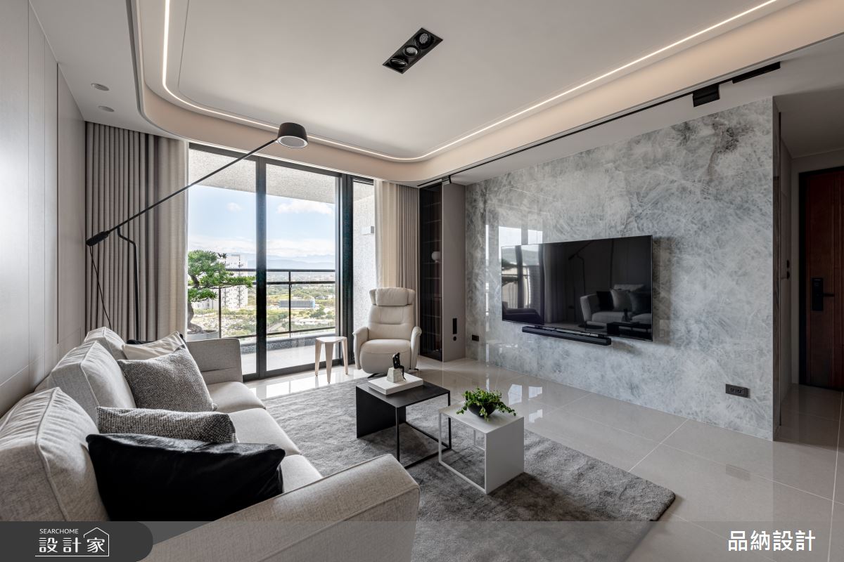 30坪新成屋(5年以下)＿現代風客廳陽台案例圖片＿卡納文創/品納設計＿品納_49之4