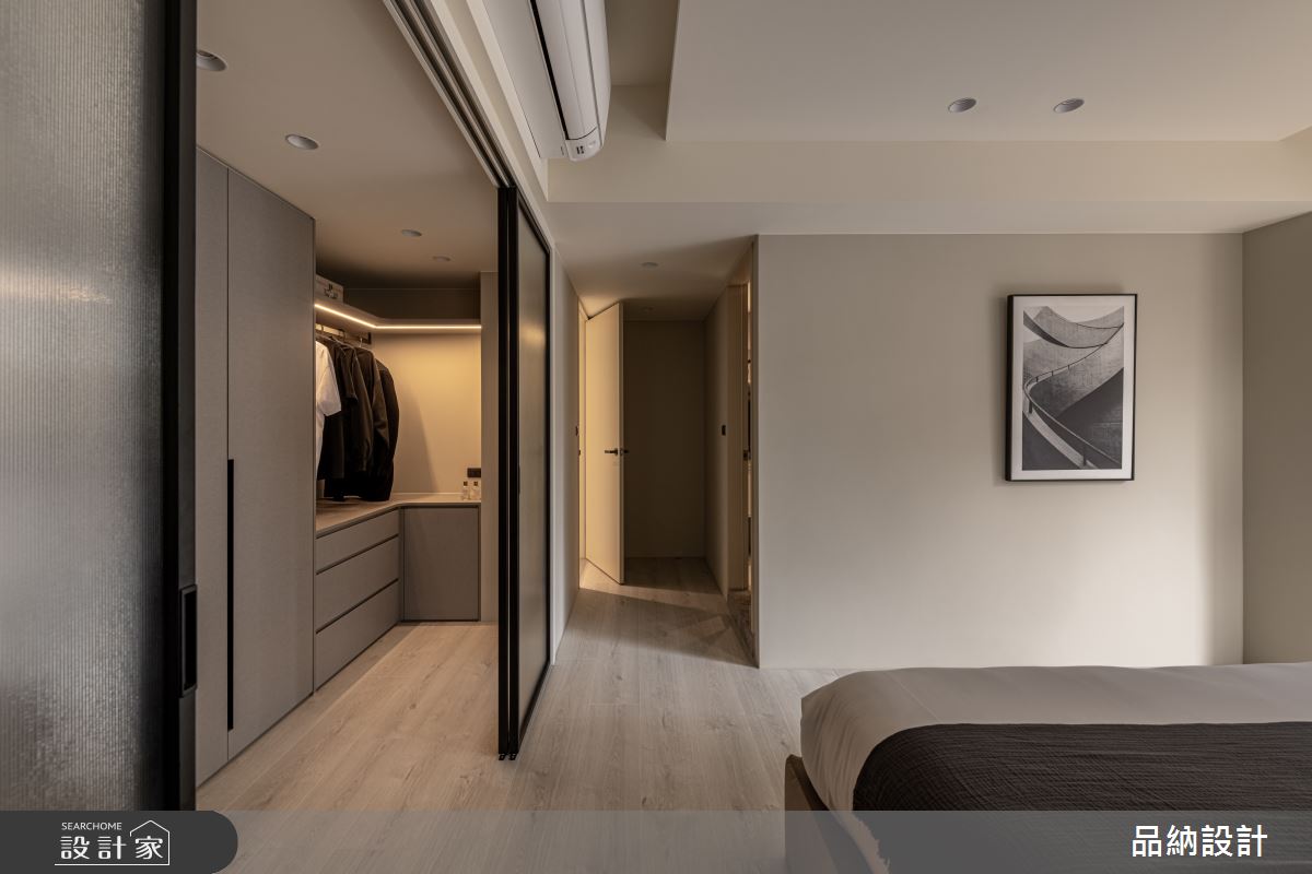 40坪老屋(41~50年)＿現代風臥室更衣間案例圖片＿卡納文創/品納設計＿品納_50之20