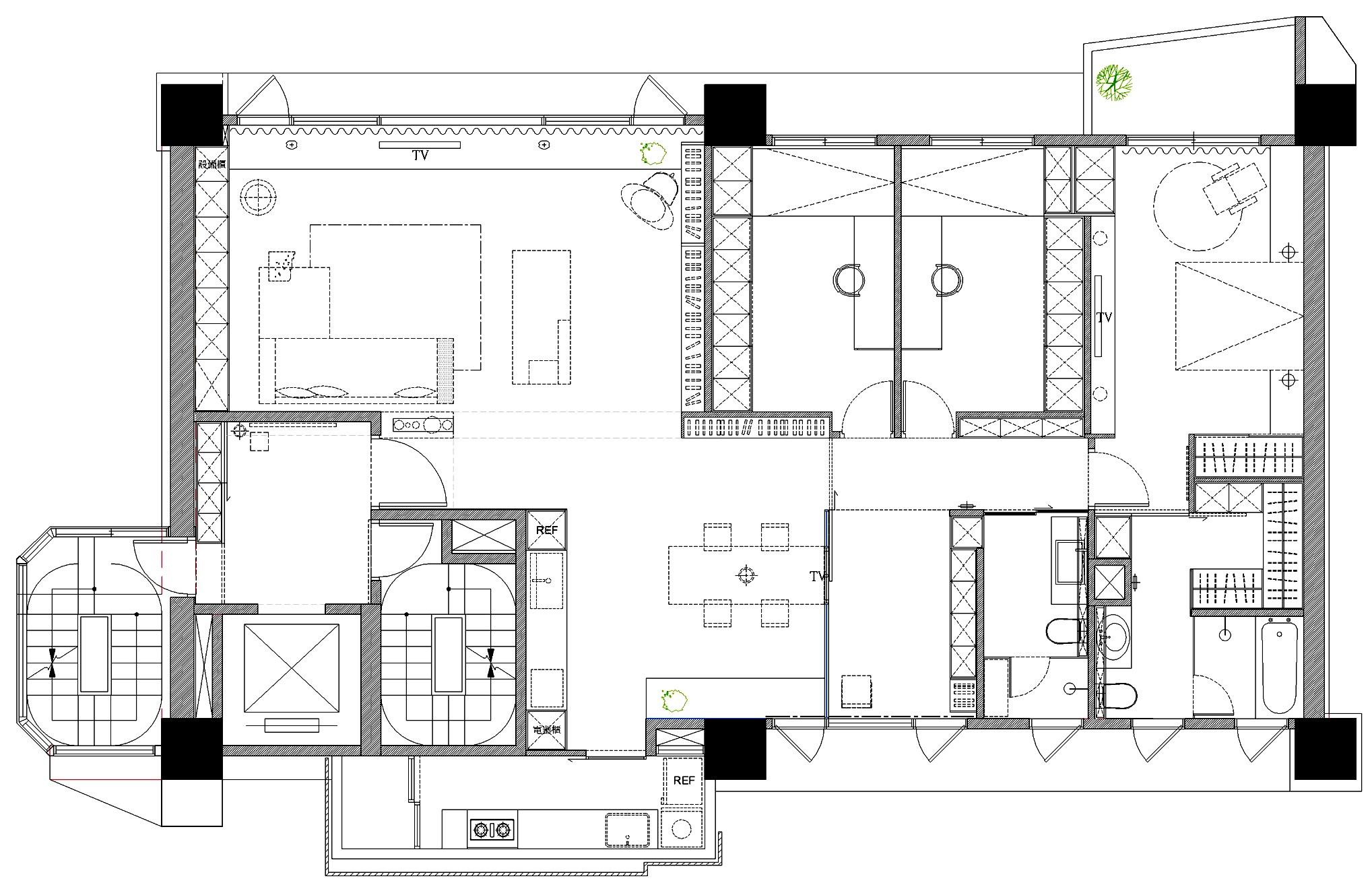 45坪老屋(16~30年)＿休閒風案例圖片＿宇藝空間設計＿宇藝_01之43