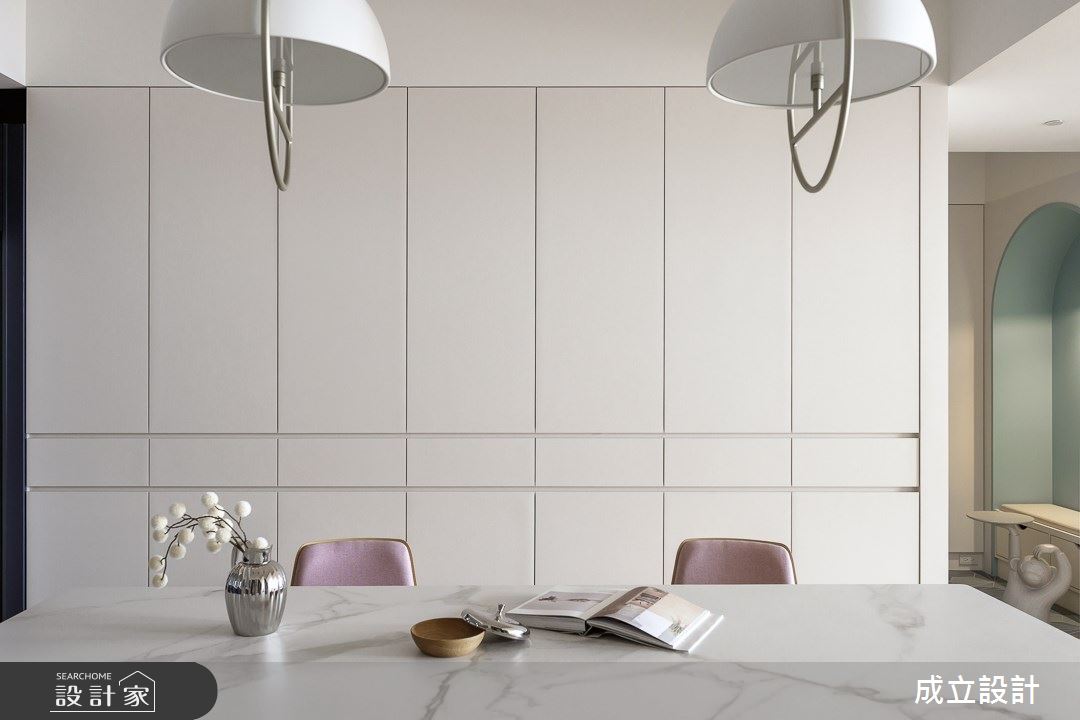 52坪新成屋(5年以下)＿北歐風餐廳案例圖片＿成立設計＿成立_LEGO LOVE之9