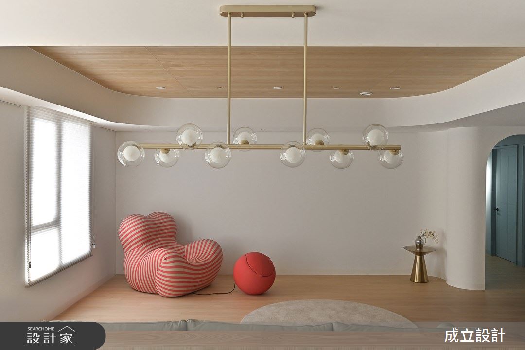 52坪新成屋(5年以下)＿北歐風客廳案例圖片＿成立設計＿成立_LEGO LOVE之4