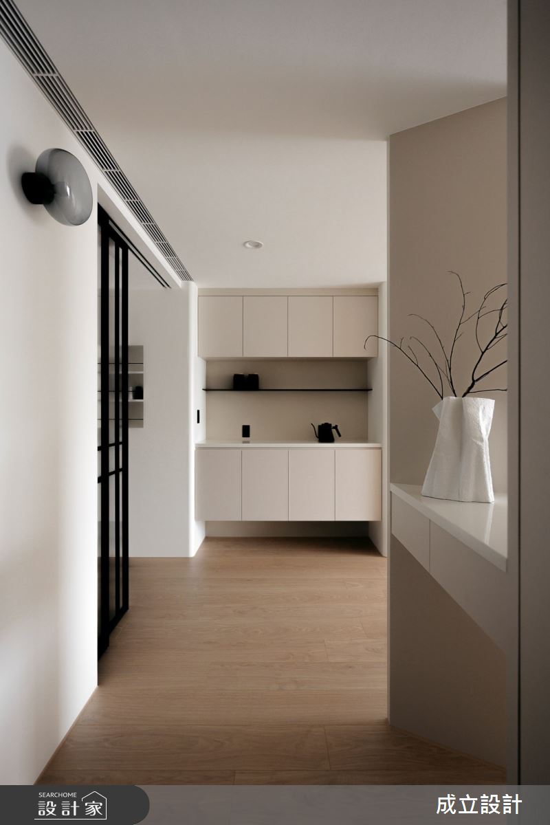39坪新成屋(5年以下)＿簡約風玄關案例圖片＿成立設計＿成立_LONG LIVE之3