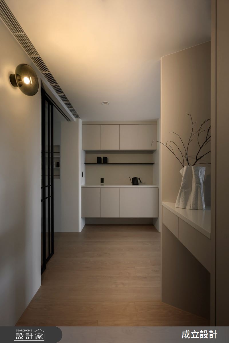 39坪新成屋(5年以下)＿簡約風玄關案例圖片＿成立設計＿成立_LONG LIVE之4