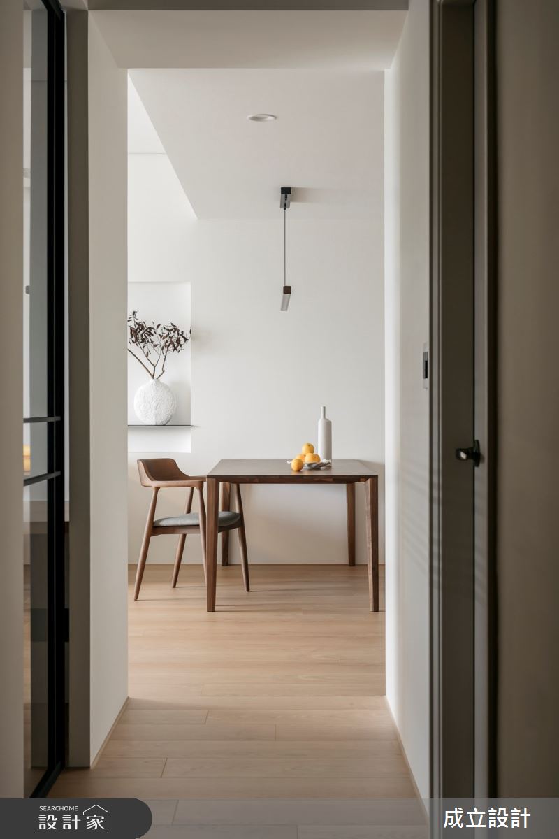 39坪新成屋(5年以下)＿簡約風餐廳走廊案例圖片＿成立設計＿成立_LONG LIVE之13