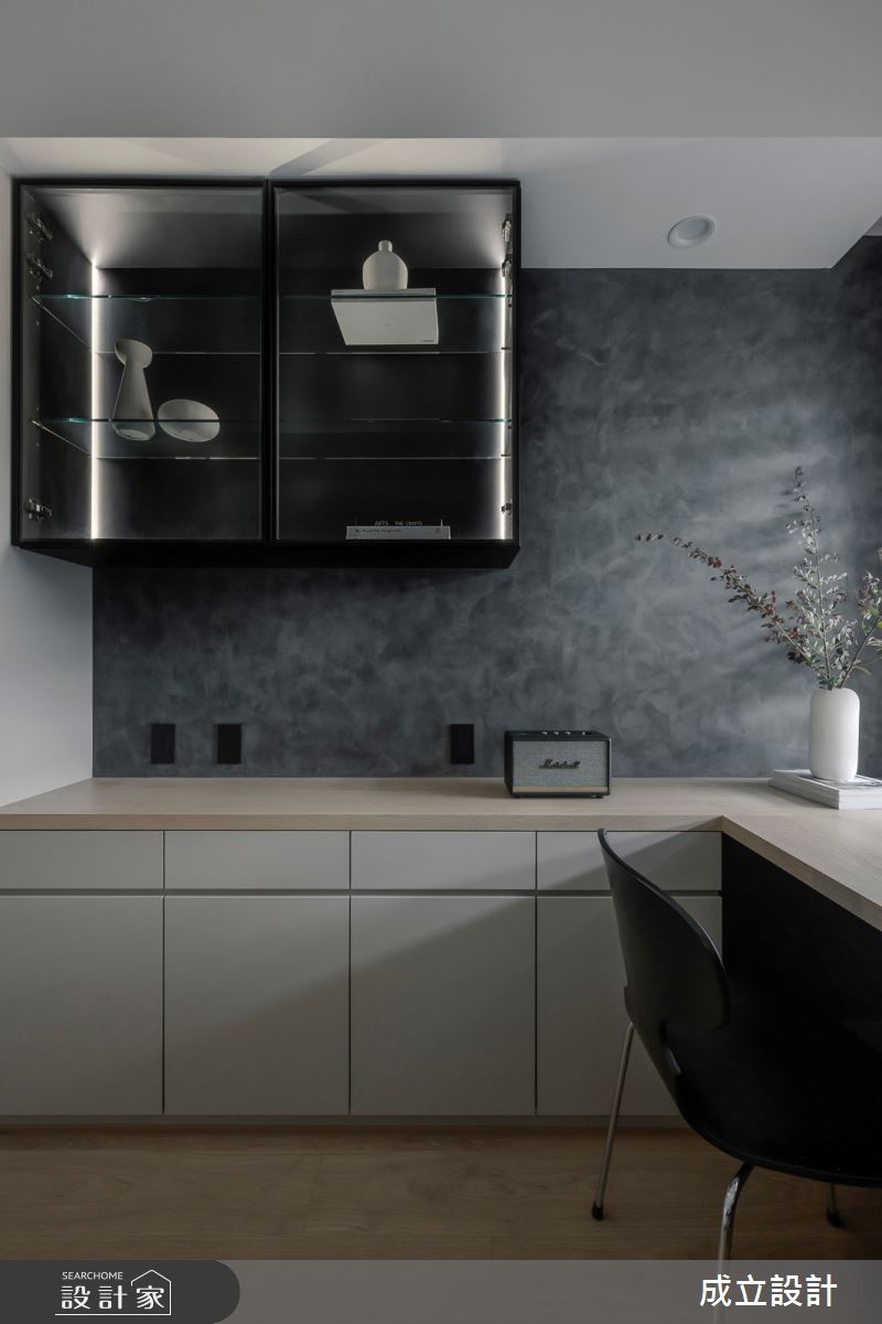 39坪新成屋(5年以下)＿簡約風書房案例圖片＿成立設計＿成立_LONG LIVE之15