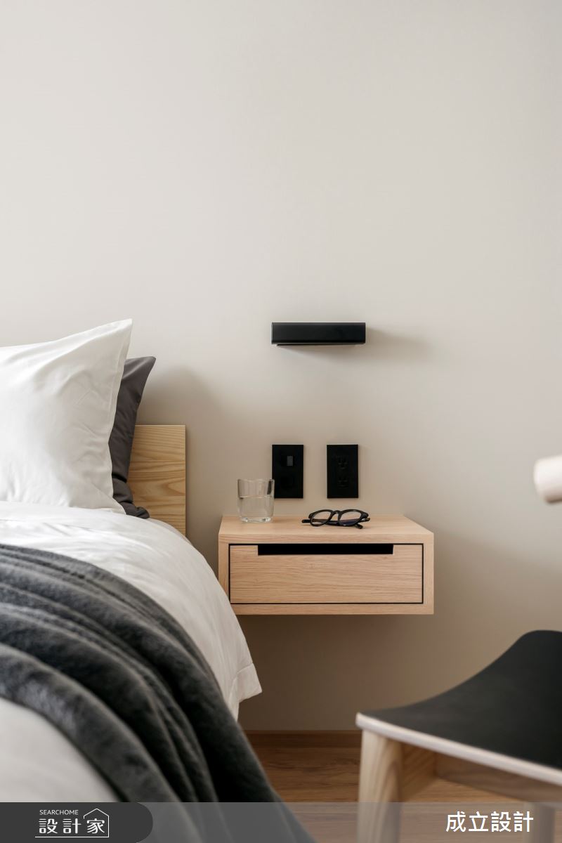 39坪新成屋(5年以下)＿簡約風臥室案例圖片＿成立設計＿成立_LONG LIVE之18
