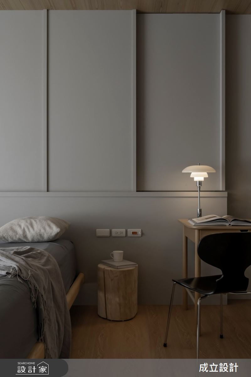 48坪中古屋(5~15年)＿簡約風臥室案例圖片＿成立設計＿成立_BLANK LEAVING之15