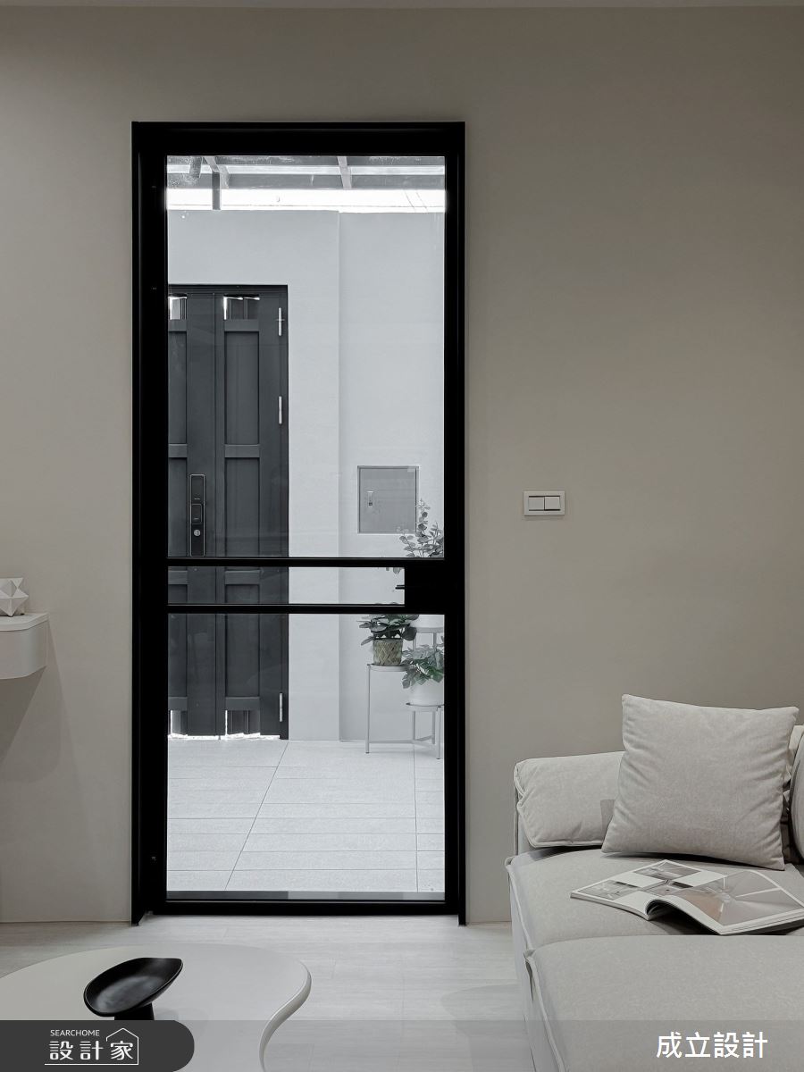 42坪老屋(41~50年)＿簡約風客廳案例圖片＿成立設計＿成立_REBORN之6