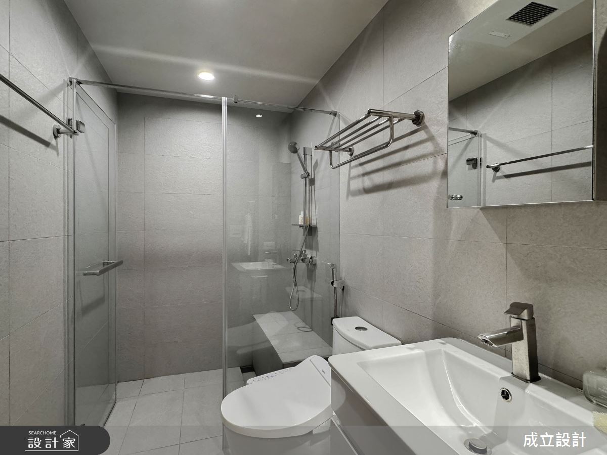 42坪老屋(41~50年)＿簡約風浴室案例圖片＿成立設計＿成立_REBORN之20