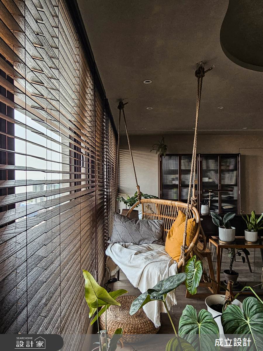 20坪新成屋(5年以下)＿復古風客廳案例圖片＿成立設計＿成立_Personality之17