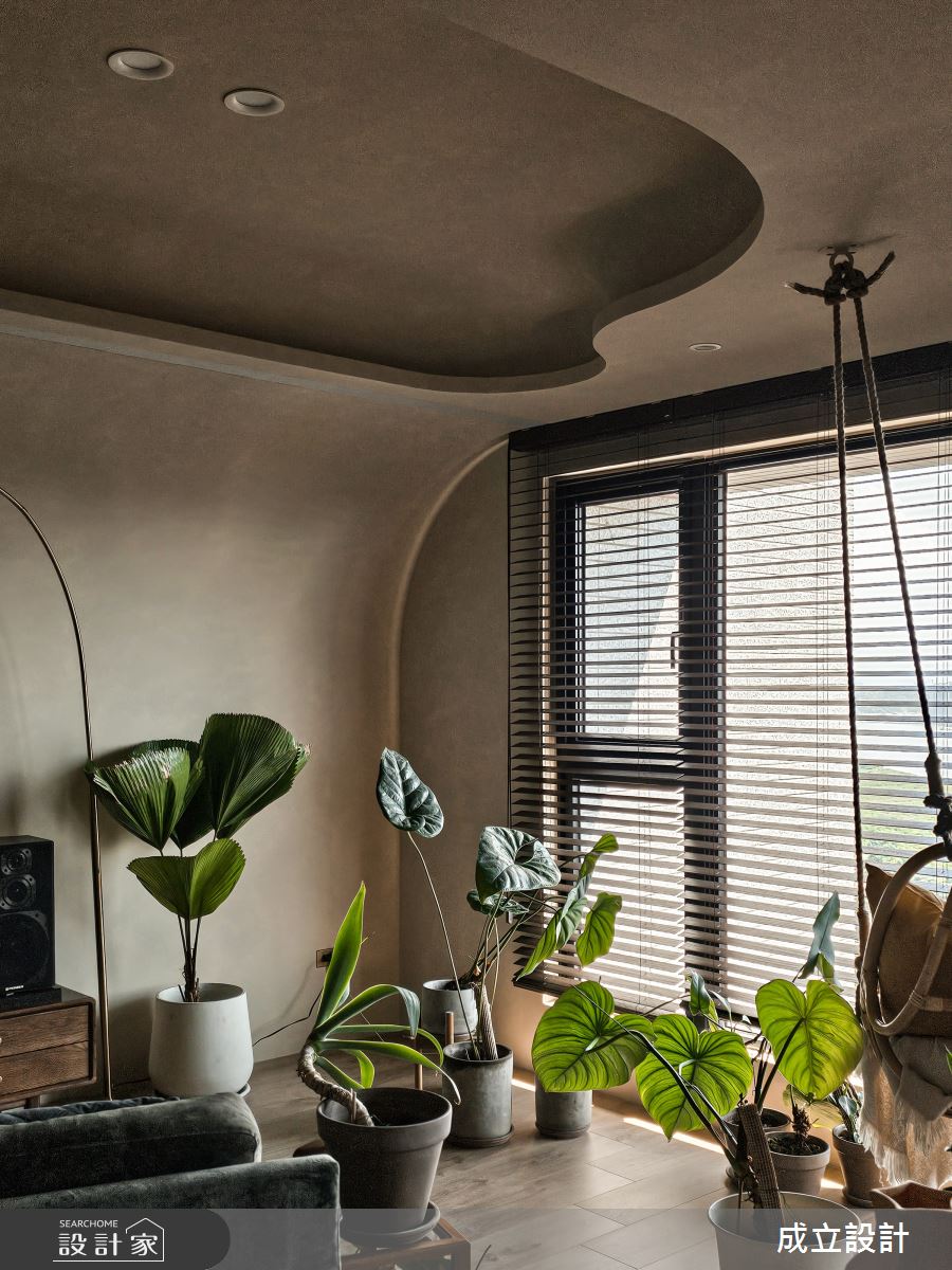 20坪新成屋(5年以下)＿復古風客廳案例圖片＿成立設計＿成立_Personality之16