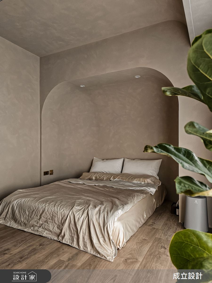 20坪新成屋(5年以下)＿復古風臥室案例圖片＿成立設計＿成立_Personality之22