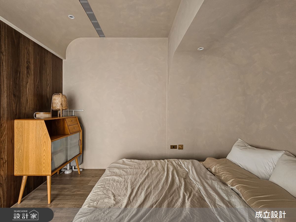 20坪新成屋(5年以下)＿復古風臥室案例圖片＿成立設計＿成立_Personality之23