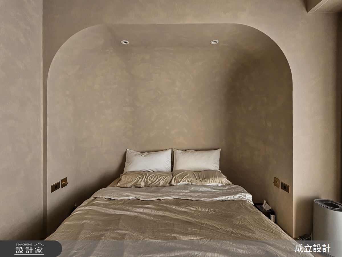 20坪新成屋(5年以下)＿復古風臥室案例圖片＿成立設計＿成立_Personality之24
