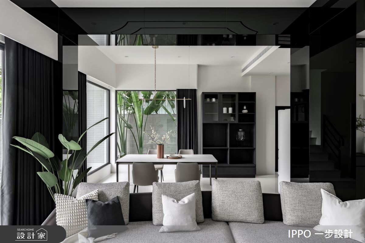 45坪新成屋(5年以下)＿現代風客廳餐廳案例圖片＿IPPO 一步設計＿一步_第十八步_翠幽韵 Emerald Serenity之8