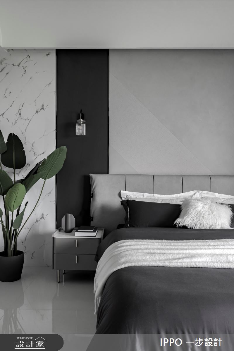 45坪新成屋(5年以下)＿現代風臥室案例圖片＿IPPO 一步設計＿一步_第十八步_翠幽韵 Emerald Serenity之21