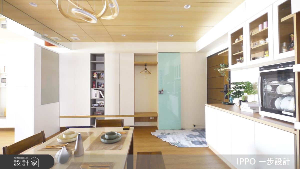 28坪中古屋(5~15年)＿現代風玄關餐廳案例圖片＿IPPO 一步設計＿一步_第五步之3