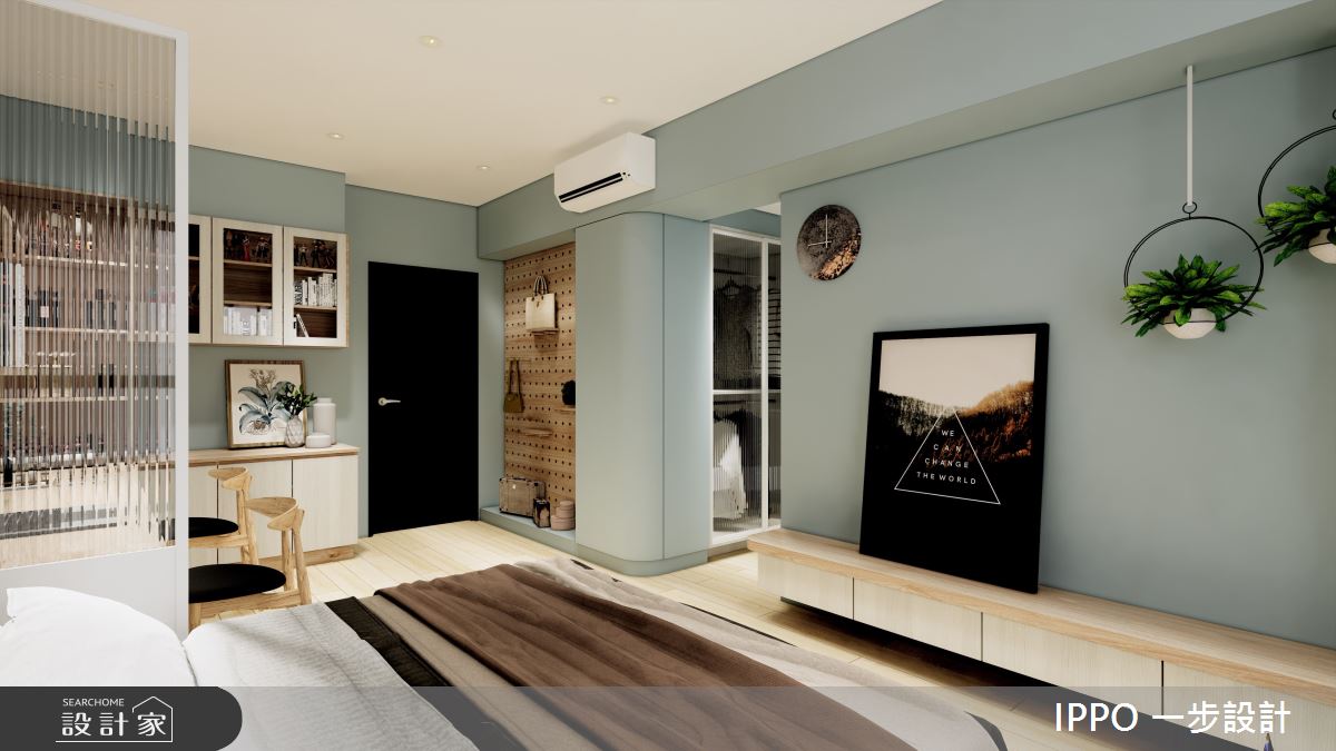 28坪中古屋(5~15年)＿現代風臥室案例圖片＿IPPO 一步設計＿一步_第五步之19