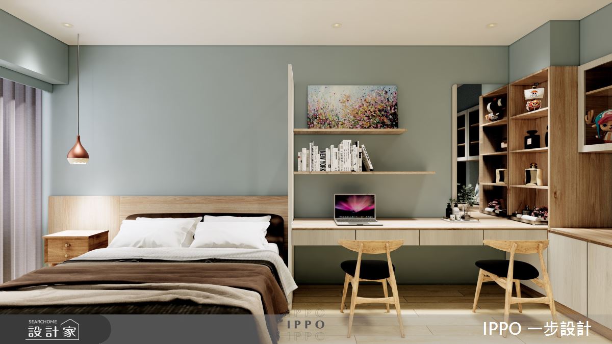 28坪中古屋(5~15年)＿現代風臥室案例圖片＿IPPO 一步設計＿一步_第五步之18