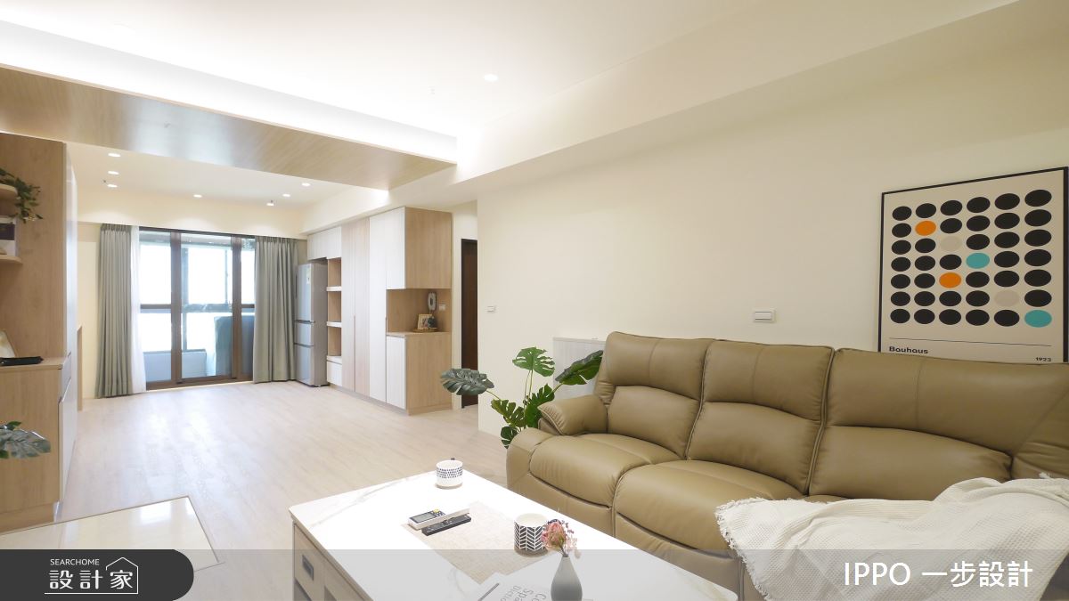 22坪中古屋(5~15年)＿現代風客廳案例圖片＿IPPO 一步設計＿一步_第八步之4