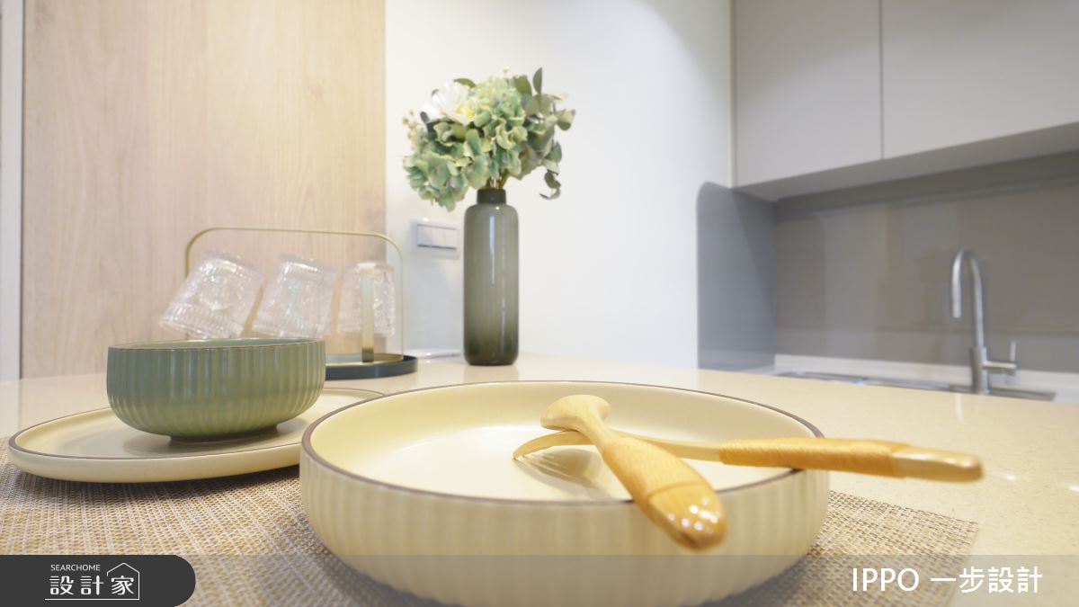 22坪中古屋(5~15年)＿現代風餐廳廚房吧檯中島案例圖片＿IPPO 一步設計＿一步_第八步之9