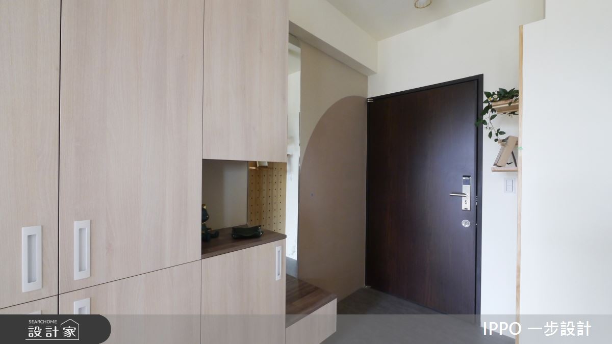 20坪新成屋(5年以下)＿現代風玄關案例圖片＿IPPO 一步設計＿一步_第十步之1
